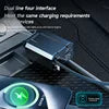 Portable Retractable Car Charger 4 in 1 Fast Charging Cables USB Type C Adapter Electric Accessories for Phone