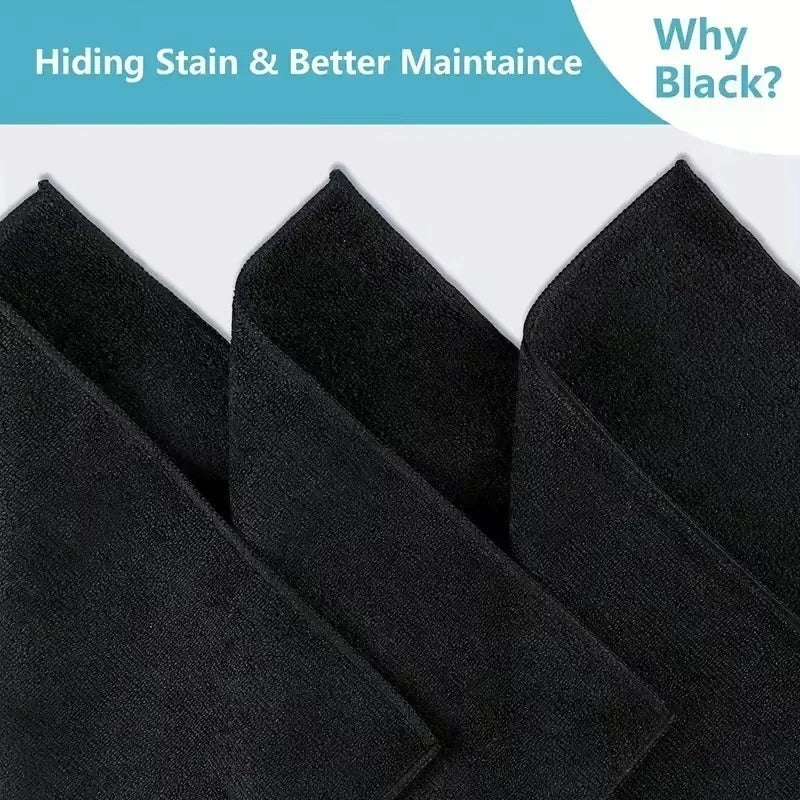 1/50PCS Microfiber Cleaning Cloth Absorbent Towel for Wash Car Housework Clean Kitchen Cleaning Rags Household Clean Tools